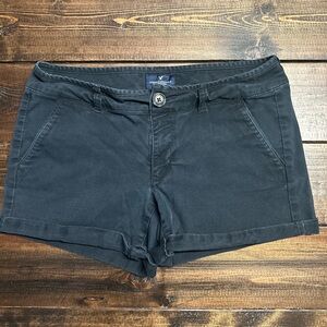 American Eagle Outfitters Black Bermuda Shorts